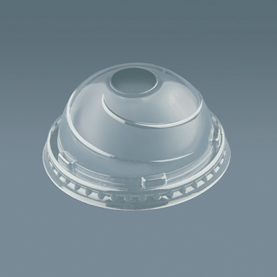 MTP-6/8-DL-1 - 6/8 oz Dome Lid with Hole