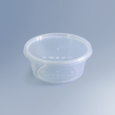 FF12 - 350ml Round Container with Lid