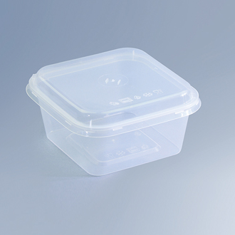 FFSQ450 - 450ml Square Container with Lid