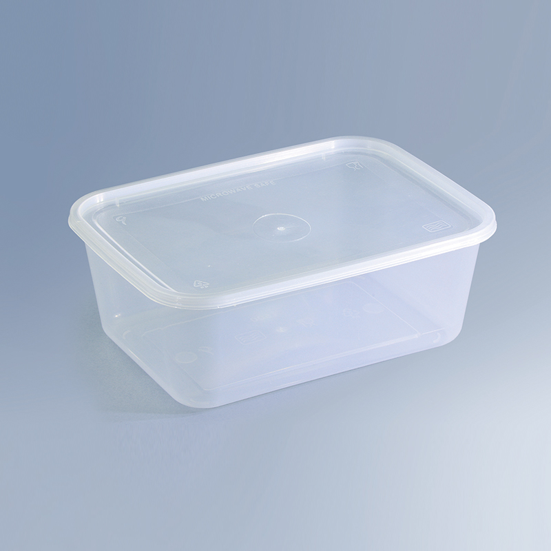 Rectangular Container 1500 1500 ml Rectangular Container with Lid MTP Packaging